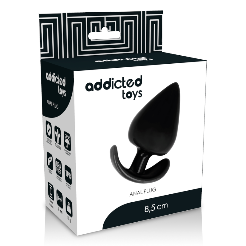 Addicted Toys Analplug 8,5 cm | Realistisches Dual-Density-Silikon