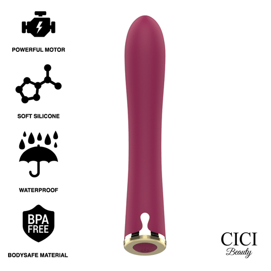 CICI Pleasure Beauty Premium Silikon Push Bullet Vibrator