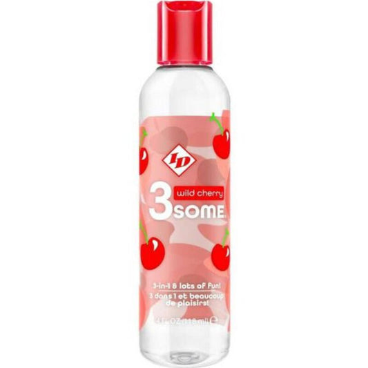 3SOME Wild Cherry Flasche - Sinnliches Gel für Genüsse
