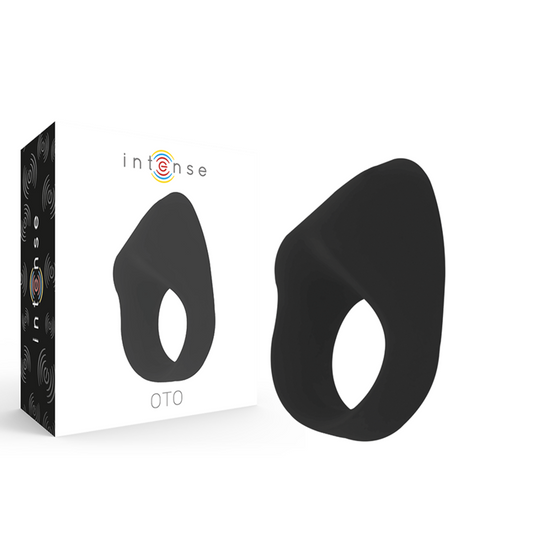 OTO Cock Ring Schwarz - Intensive Vibrationen & Wasserdicht