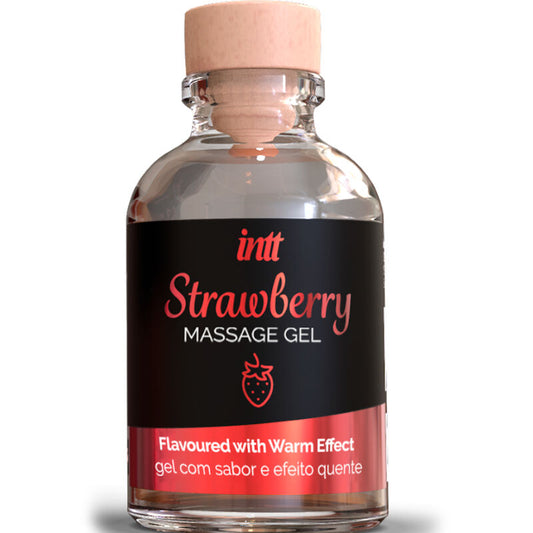 INTT Erdbeer Massagegel - Sinnliches Erlebnis