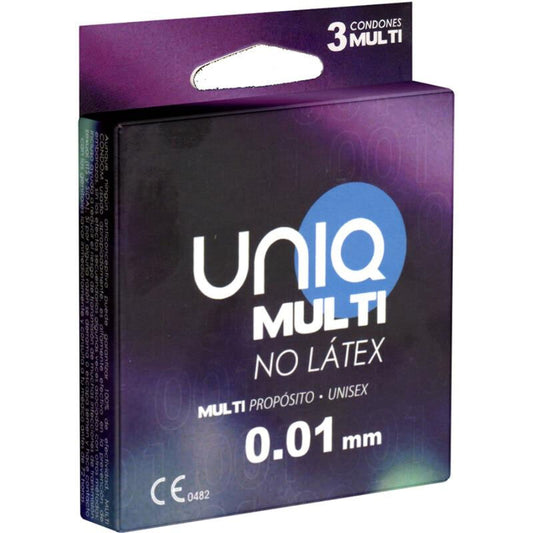 Uniq MULTI Latexfreie Kondome - 0,008 mm dünn