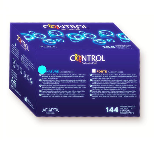 Control Adapta Nature Kondome - 144er Pack