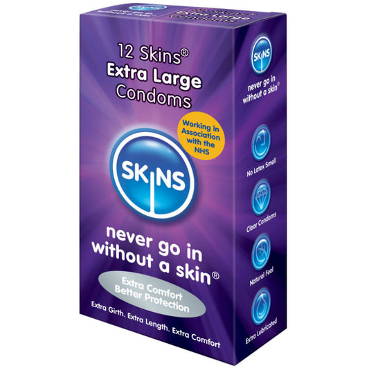 Skins Extra Große Kondome, 12er Pack