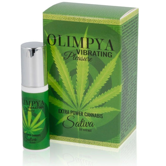 OLIMPYA Cannabis Stimulans - Kraftvoller Flüssigkeitsvibrator