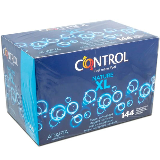 Control Nature XL Kondome 144er Pack - XL-Größe, 57mm Nennbreite