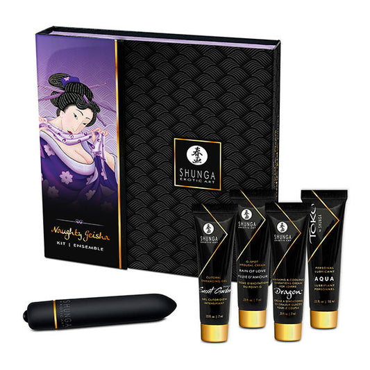 Shunga Naughty Geisha Kit - Sinnliches Erotik-Set