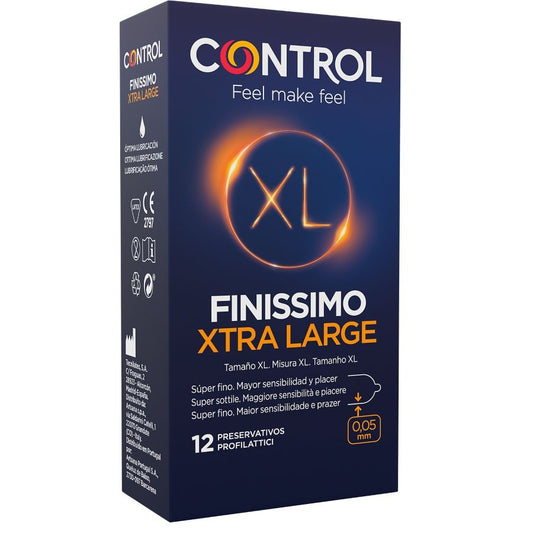 Control Finissimo XL Kondome - 12er Pack