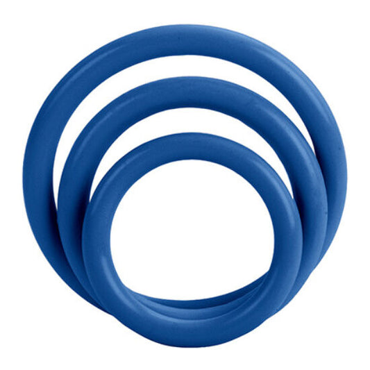 Calex Tri-Ringe Blau - Set mit 3 Größen