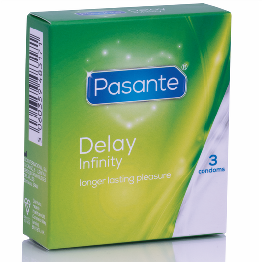 Pasante Delay Kondome | Lidocain Gleitmittel | 3er Pack